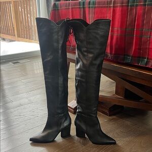 Donald J. Pliner Black Ankle Boots